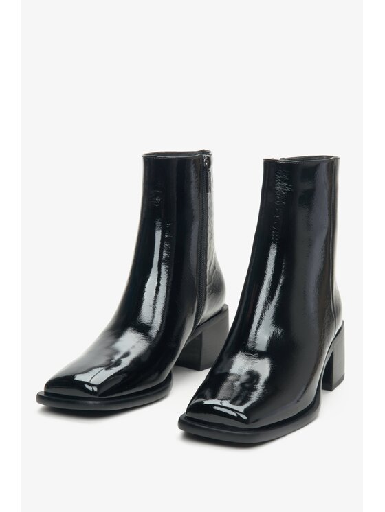 Estro Estro Μποτάκια ER00113872 Μαύρο