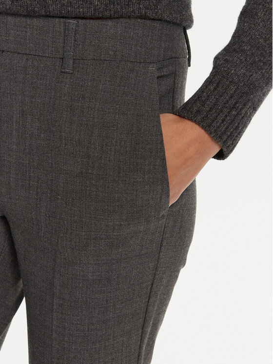 Marella Marella Pantaloni din material Gerona 2423136052 Gri Straight Fit