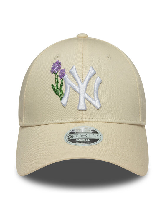 New Era New Era Czapka z daszkiem New York Yankees Womens MLB 9FORTY 60667492 Żółty