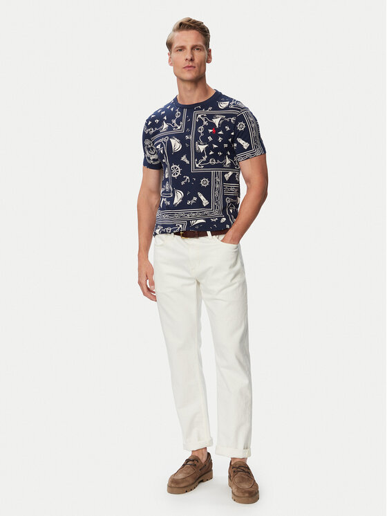 Polo Ralph Lauren Polo Ralph Lauren T-Shirt 710B21922001 Μπλε Regular Fit