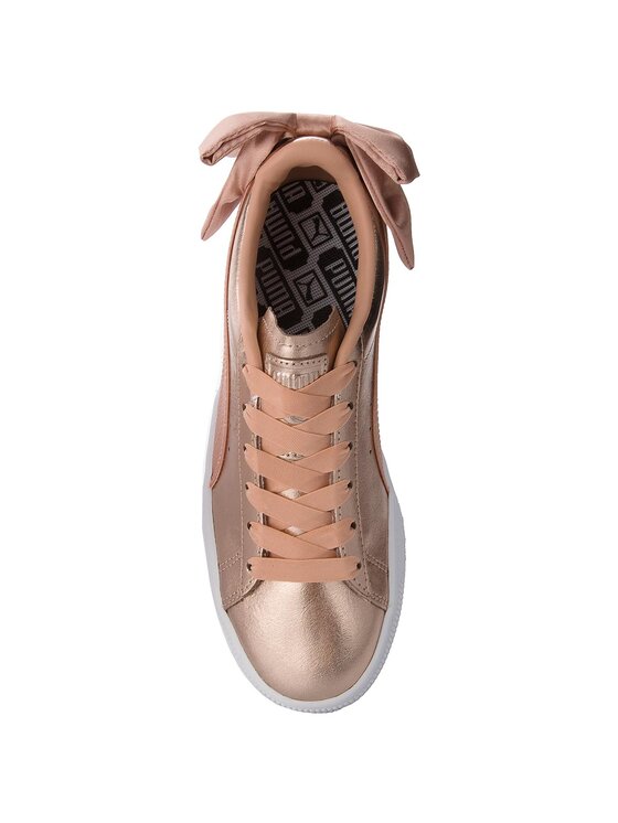 Puma basket bow luxe best sale