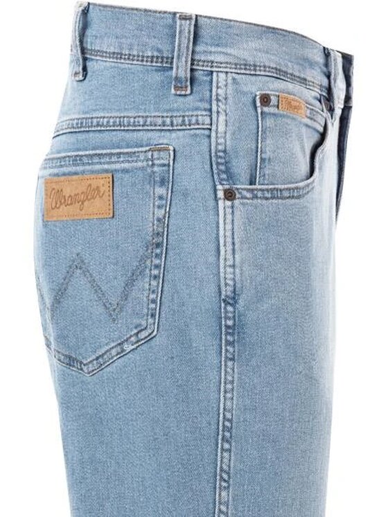 Wrangler Wrangler Jeansy TEXAS SLIM Niebieski Slim Fit