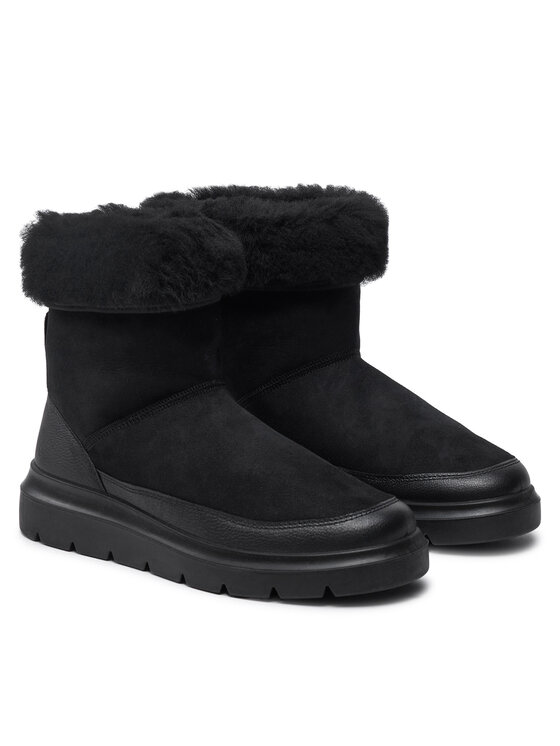 ECCO ECCO Polokozačky Nouvelle 21626351052 Černá
