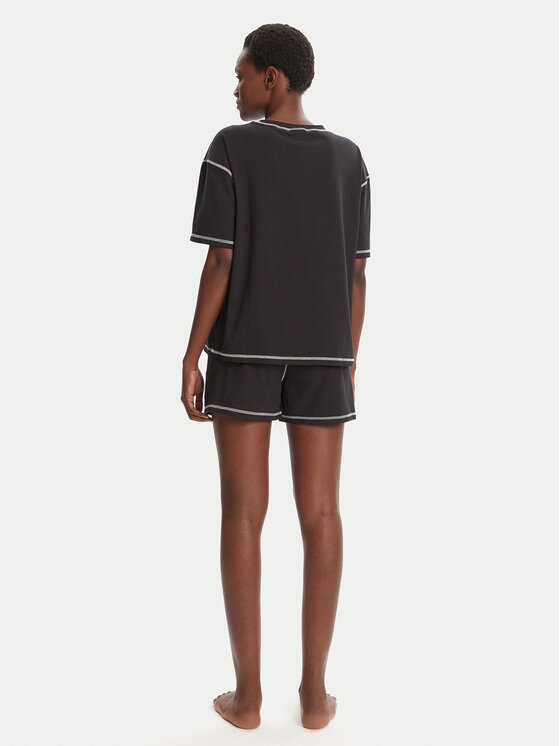 HUGO HUGO Pyjama Nite 50543530 Schwarz Relaxed Fit
