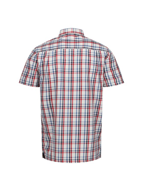 Regatta Regatta Koszula Mindano VIII Czerwony Short Fit