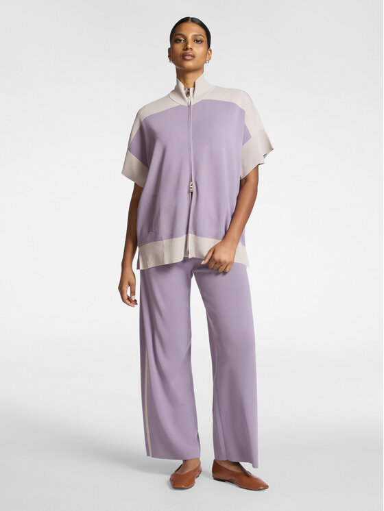 Elena Mirò Elena Mirò Maglione S606Z000010N0A2 Viola Boxy Fit