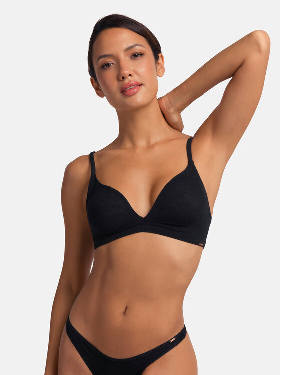 Dorina Dorina Bralette krūšturis Marble FXBR0032ME027 Melns