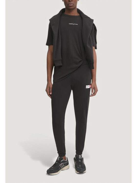 Tommy Jeans Tommy Jeans T-Shirt DM0DM21110 Μαύρο Casual Fit