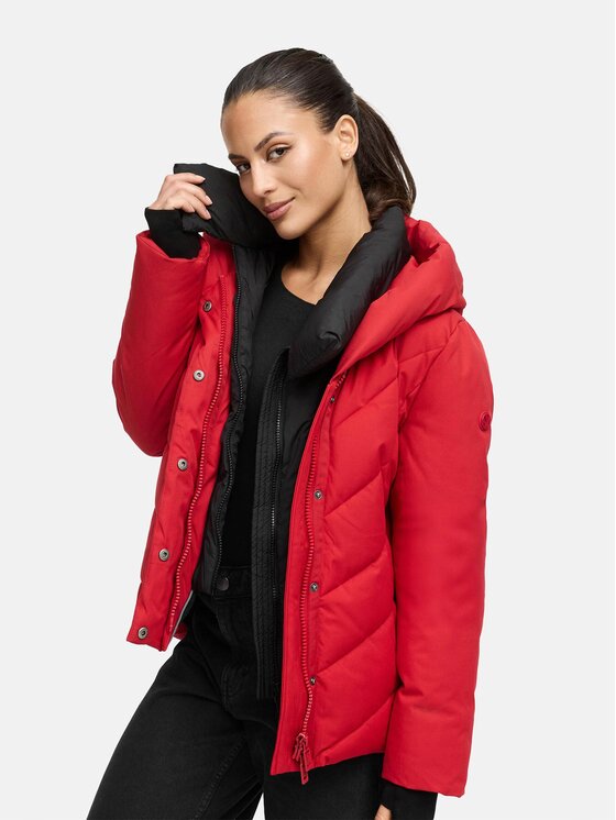 Marikoo Marikoo Kurtka zimowa Nadiraa Czerwony Regular Fit