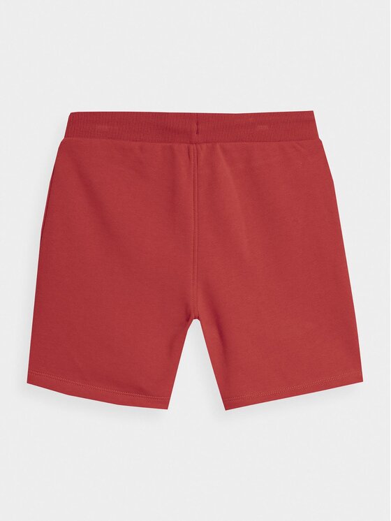 4F 4F Sportske kratke hlače 4FJSS23TSHOM048 Crvena Regular Fit