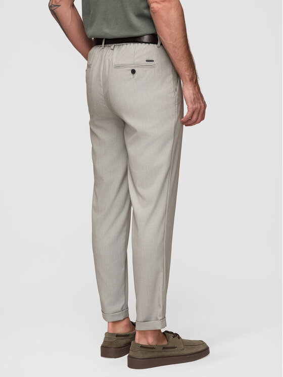 Ombre Ombre Chinosy P1525 Szary Chino Fit