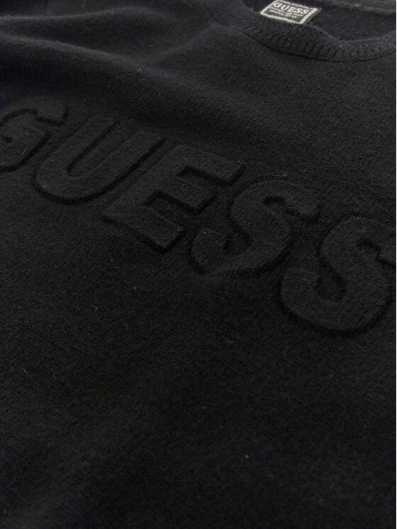Guess Guess Пуловер 179004 Черен Classic Fit