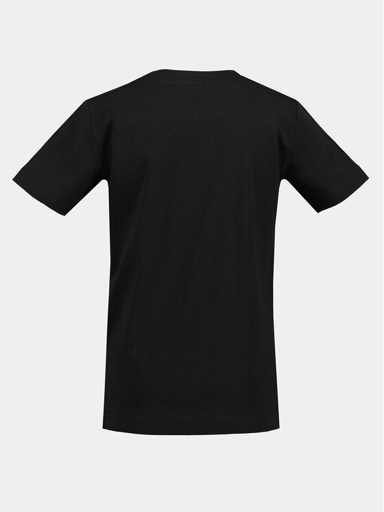 Blue Seven Blue Seven T-Shirt 802305 X Czarny Regular Fit