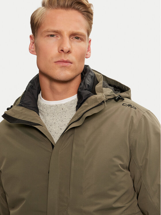 CMP CMP Зимова куртка 33Z1577D Зелений Regular Fit