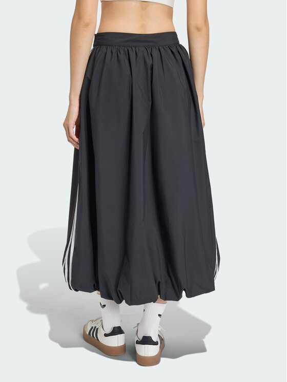 adidas adidas Spódnica maxi Baloon Czarny Loose Fit