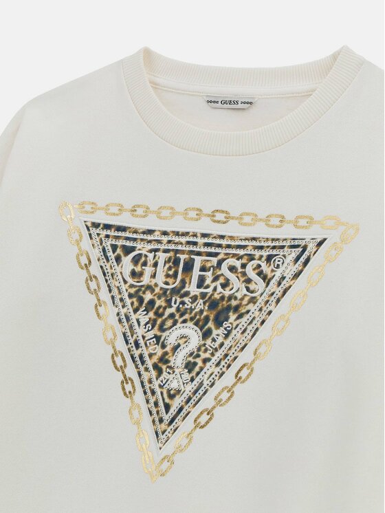 Guess Kids Guess Kids Πουλόβερ 179624 Λευκό Classic Fit