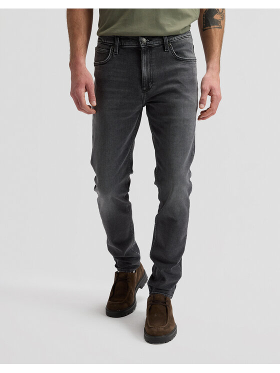 Lee Lee Jeansy LUKE Szary Slim Fit