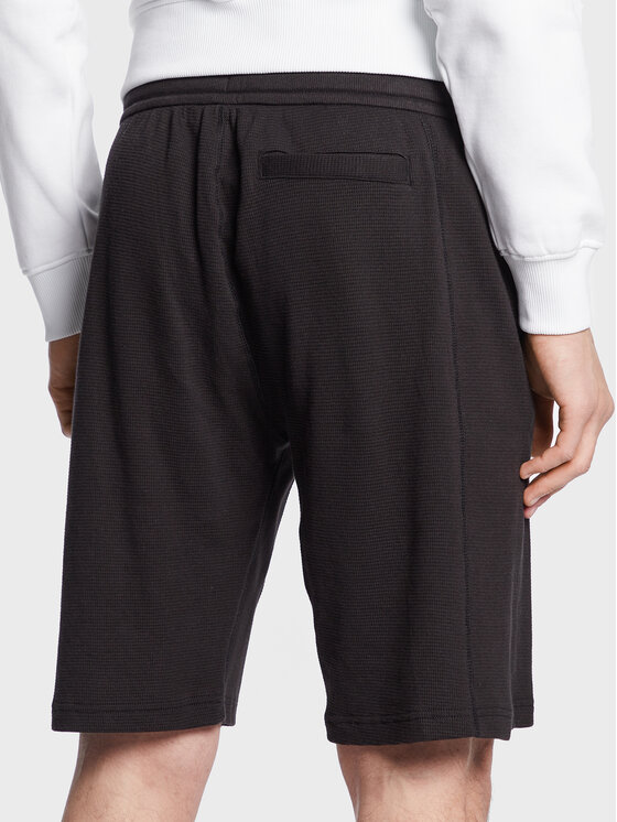 Calvin Klein Jeans Calvin Klein Jeans Športne kratke hlače J30J322914 Črna Regular Fit