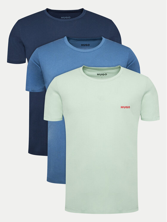 HUGO HUGO Комплект футболок 50480088 Кольоровий Regular Fit