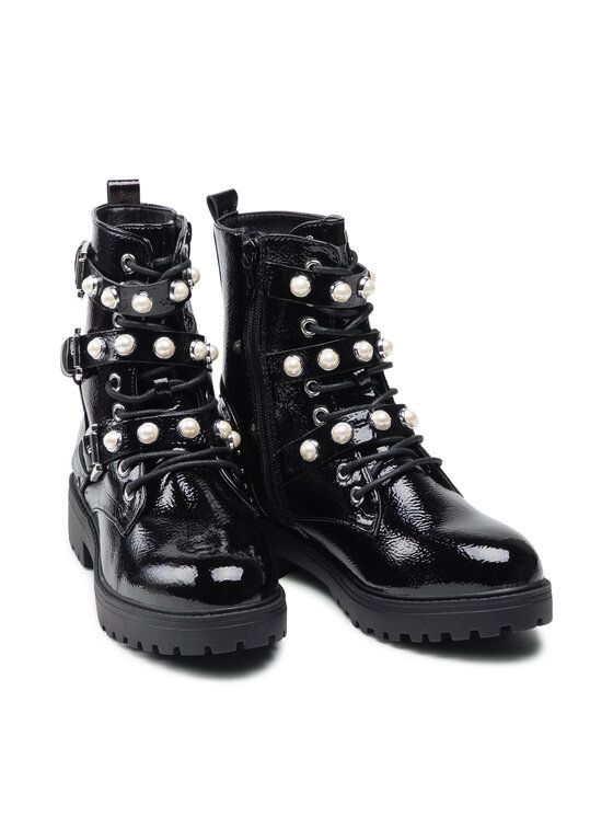 DeeZee DeeZee Trapper stila apavi WS5017-05 Melns