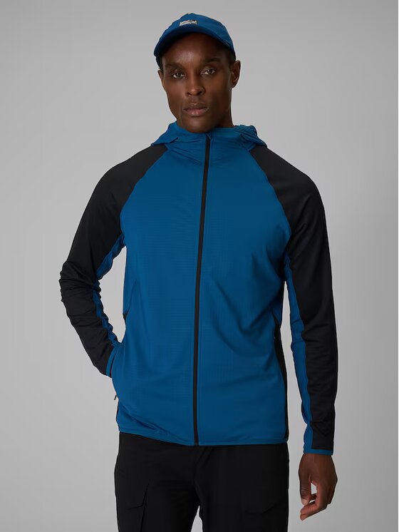 4F 4F Bluza TFSWM640-46-M Niebieski Active Fit