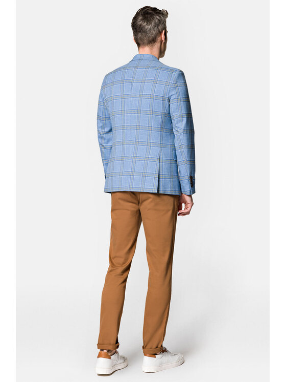 Lancerto Lancerto Marynarka Florence MA131123000016.NIEBIESKI Niebieski Slim Fit
