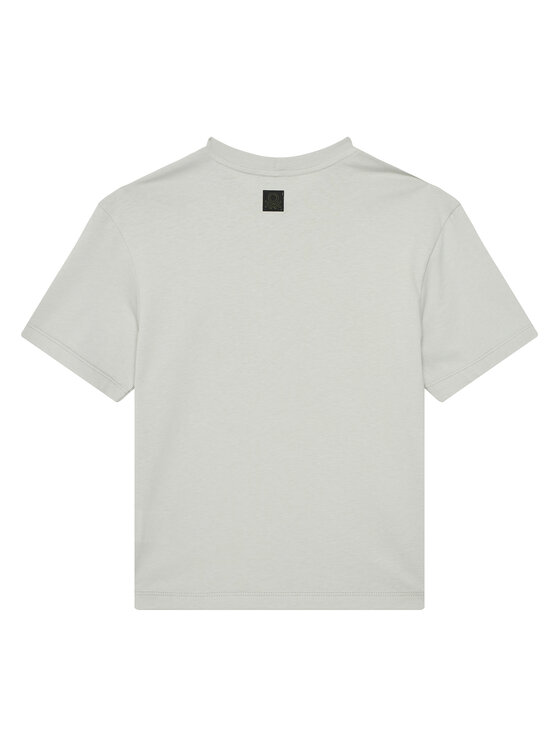 United Colors Of Benetton United Colors Of Benetton T-Shirt 35RYC10NC Szary Regular Fit