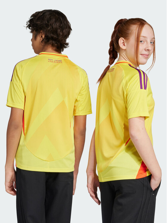 adidas adidas Koszulka techniczna Belgium 25 (Women's Team) Away Jersey Żółty Regular Fit