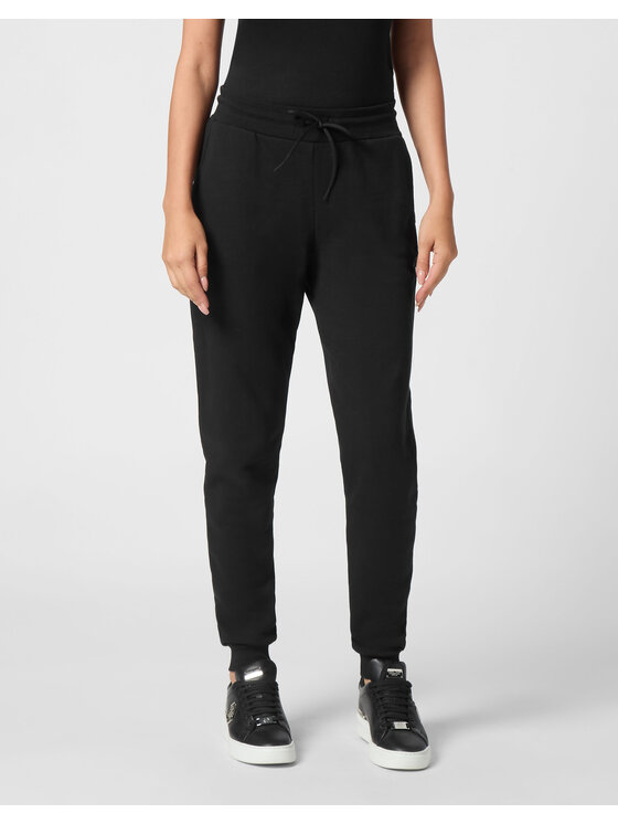 PHILIPP PLEIN PHILIPP PLEIN Jogger nohavice 22459 Čierna Regular Fit