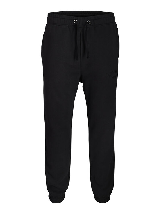 Jack & Jones Jack & Jones Pantaloni trening Kane Bleecker 12287165 Negru Relaxed Fit