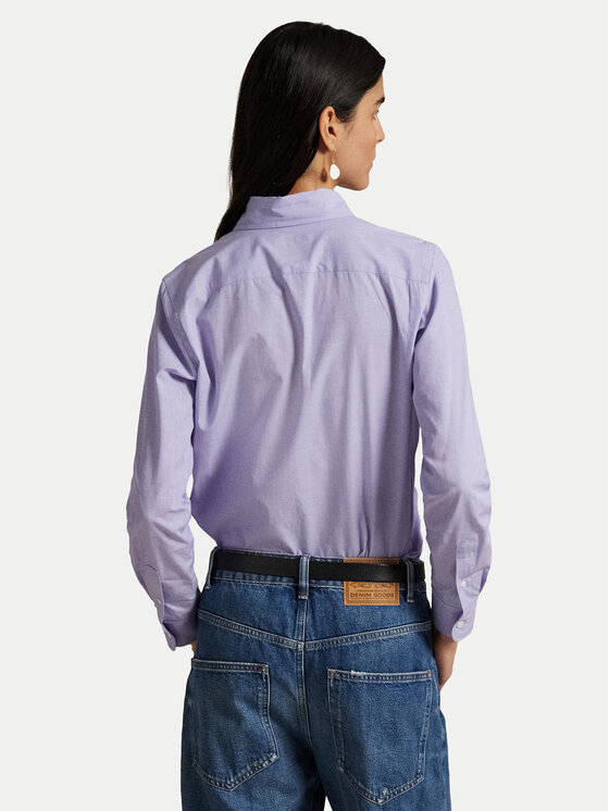 Polo Ralph Lauren Polo Ralph Lauren Košeľa 211941509003 Fialová Slim Fit