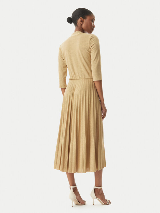 Rinascimento Rinascimento Coctailkleid CFC0122980003 Goldfarben Regular Fit