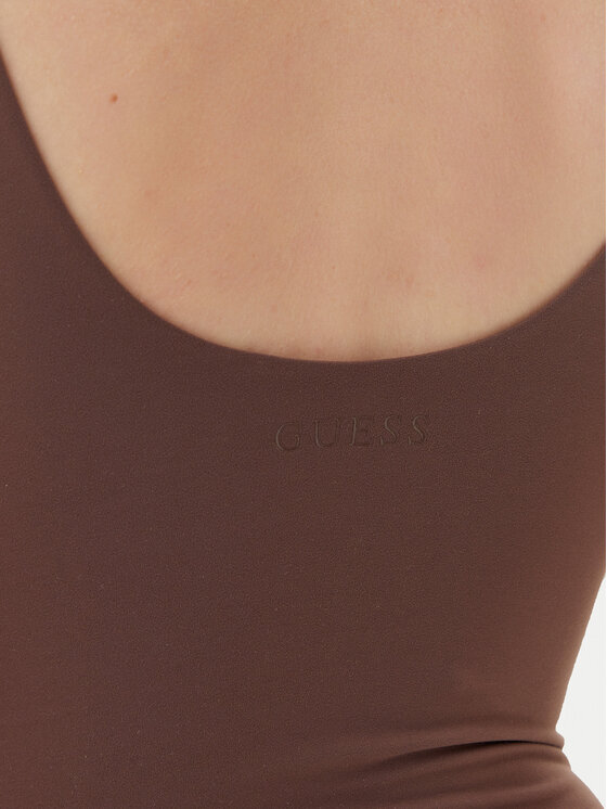 Guess Guess Body O4BM16 KCDE0 Brązowy Slim Fit