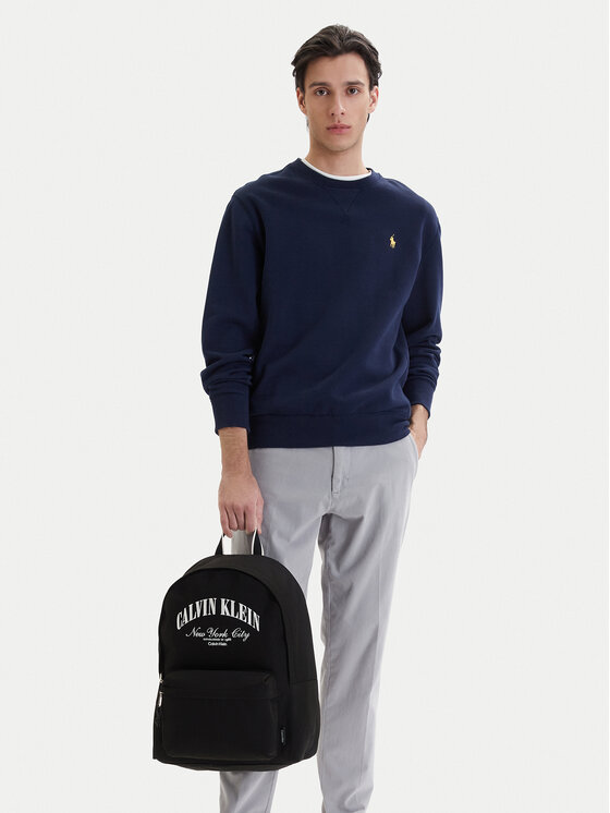 Calvin Klein Calvin Klein Kuprinės Graphic Capsule Round Backpack LV04D3345G Juoda