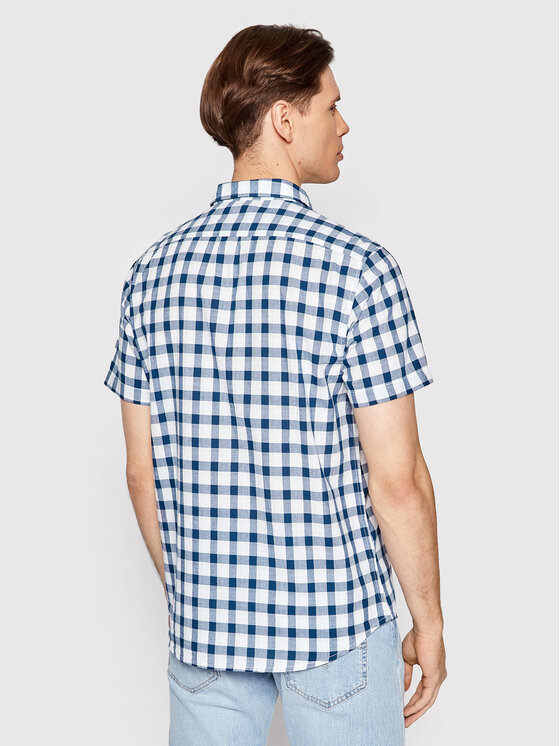 Lee Lee Camicia L886OFLR 112145648 Blu scuro Regular Fit