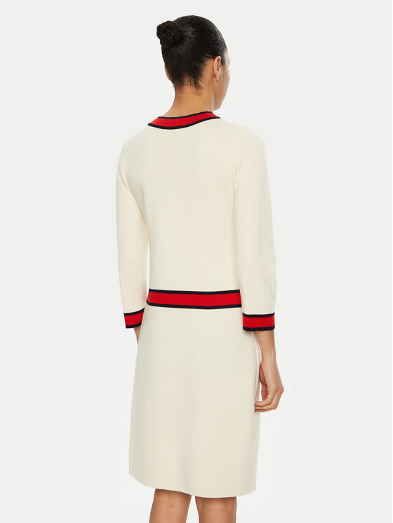 Luisa Spagnoli Luisa Spagnoli Трикотажна сукня Mauri 100025 Бежевий Regular Fit