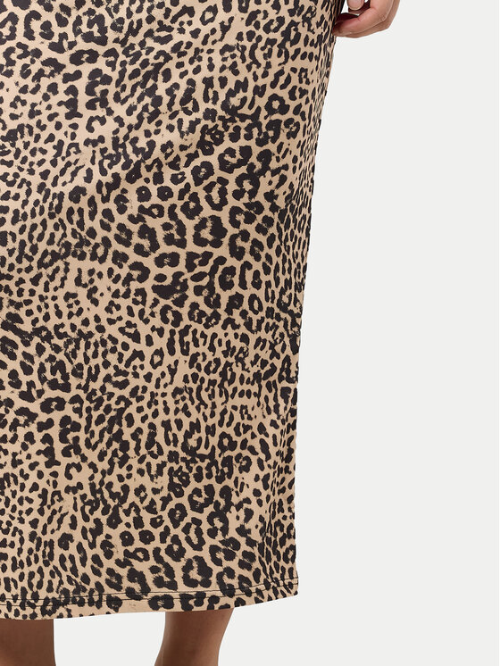 Noisy May Noisy May Midi szoknya Avery 27034322 Barna Slim Fit