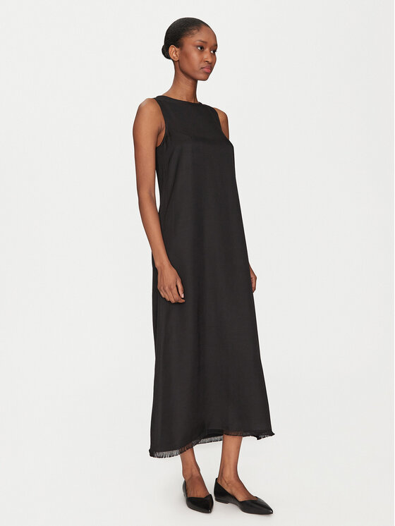 Marella Marella Vestito estivo Jumcos 2515221111 Nero Regular Fit