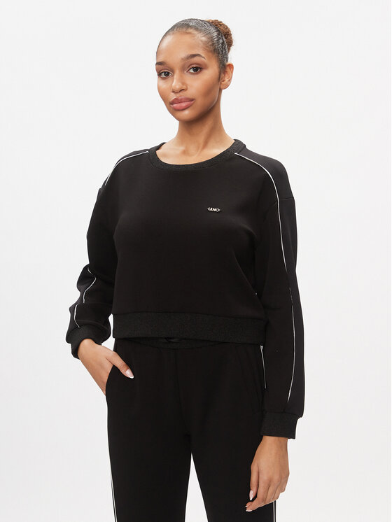 Liu Jo Sport Liu Jo Sport Μπλούζα TA4025 J4616 Μαύρο Regular Fit