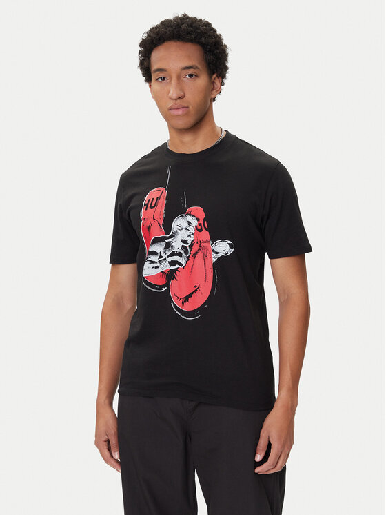 HUGO HUGO T-shirt Diboxer 50542560 Crna Regular Fit