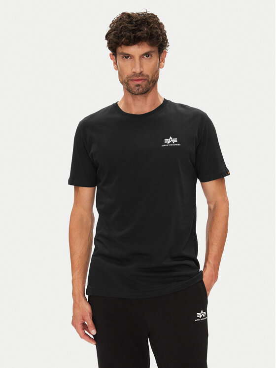 Alpha Industries Alpha Industries Komplet 2 t-shirtów AI.258500-95 Biały Basic Fit