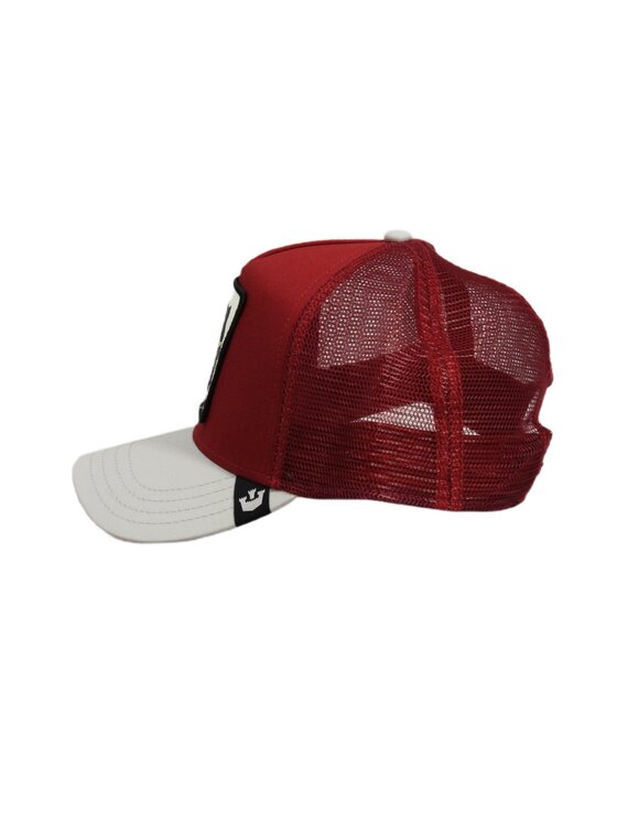 Goorin Bros Goorin Bros Czapka z daszkiem The Black Panther Maroon Trucker Czerwony
