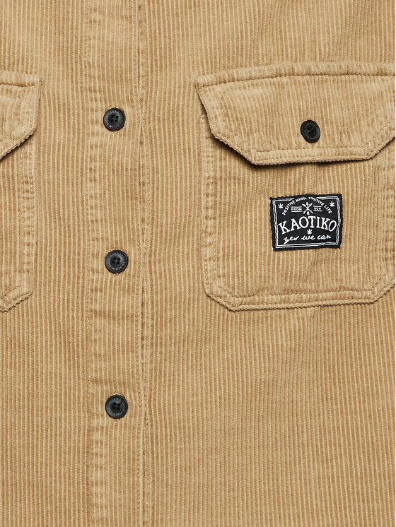 Camicia Toasted Corduroy AJ003-04-K002 Beige