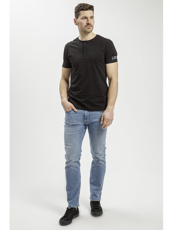 Cross Jeans Cross Jeans Jeansy E 169-088 Niebieski Slim Leg