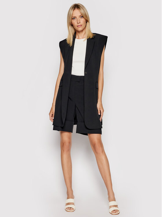 Gilet Alex 4000519 Nero Oversize