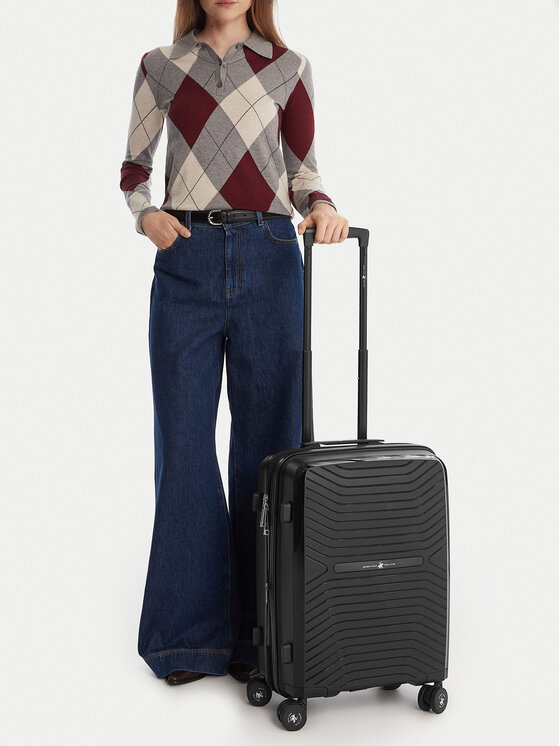 Beverly Hills Polo Club Beverly Hills Polo Club Mittlerer Koffer CEO-BHPC-WAL-007-S Schwarz