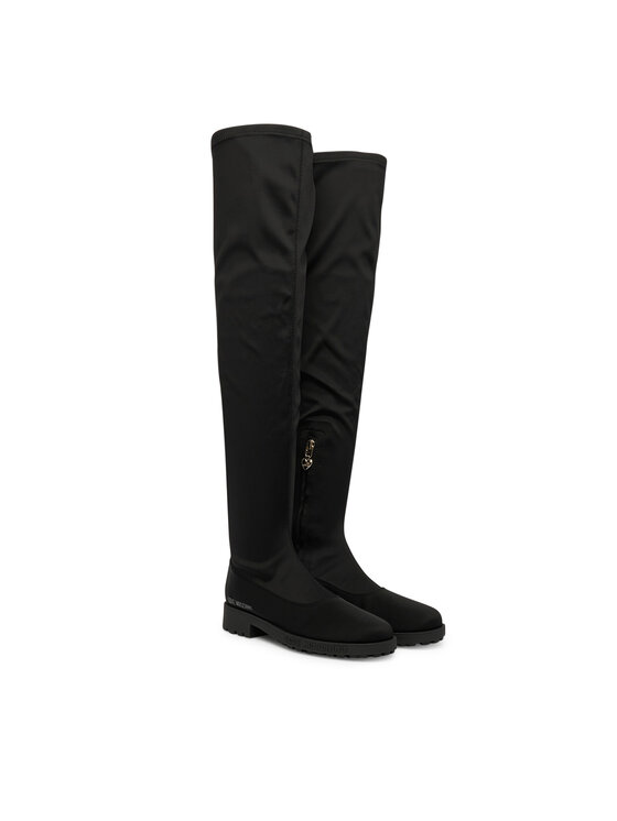 LOVE MOSCHINO LOVE MOSCHINO Μπότες πάνω από το γόνατο JA26074G0NIM0000 Μαύρο
