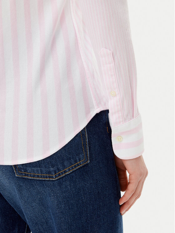 Polo Ralph Lauren Polo Ralph Lauren Košeľa 211965102001 Ružová Slim Fit