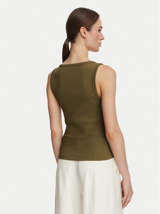 Guess Guess Top W6YP30 K4380 Khaki Slim Fit