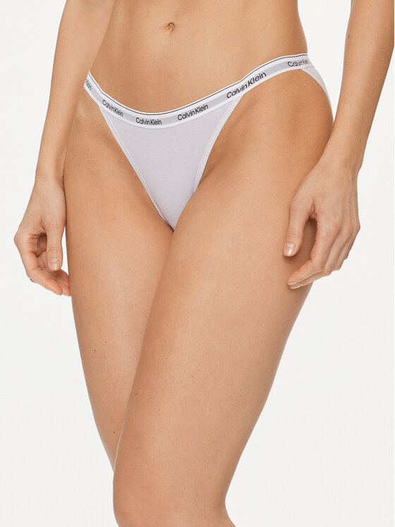 Calvin Klein Underwear Calvin Klein Underwear Klasické kalhotky 000QD5215E Fialová